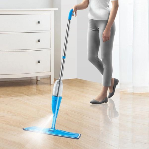 Long Handle Household Floor Cleaning Mop Wet And Dry Rotatable Kitchen Bathroom