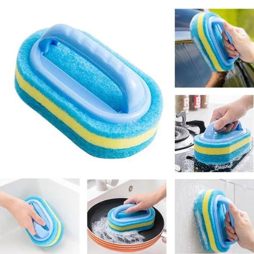 Multifunctional Dish Cleaning Sponge Kitchen Cleaning Scrubber Bathtub Walls Til