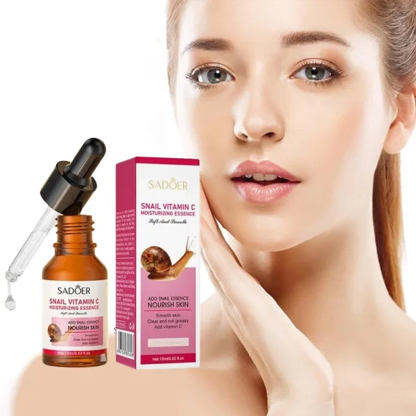 Vitamin C Face Serum Wrinkle Spot Remover Anti Aging Snail Essence Whitening Ant