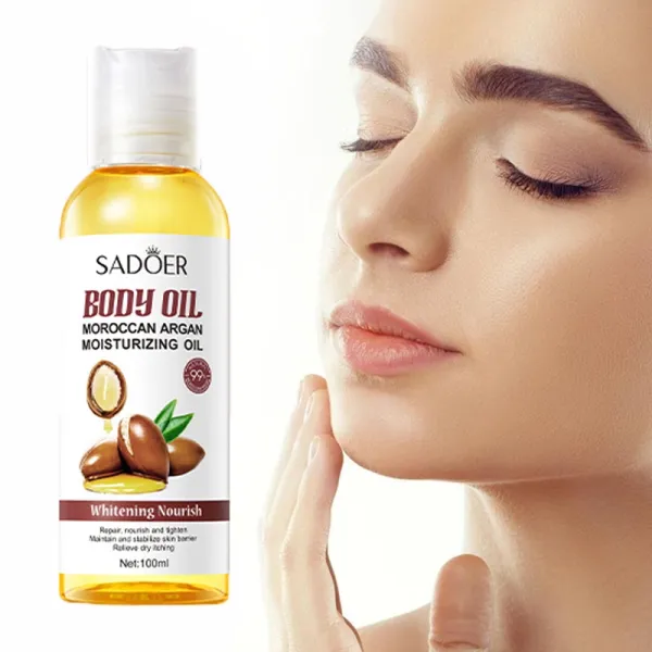 Natural Argan Oil Anti-aging Firming Facial Massage Oil Soothing Moisturizing Sk