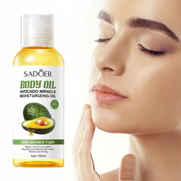 Natural Avocado Oil Anti-aging Firming Facial Massage Oil Soothing Moisturizing