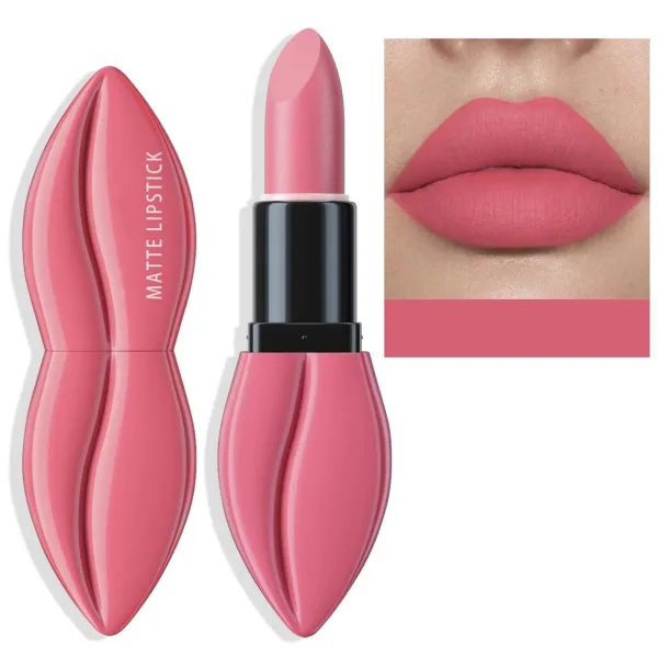 Luxurious Water Resistant Lipstick Long Lasting Highly Pigmented Matte Lip Color