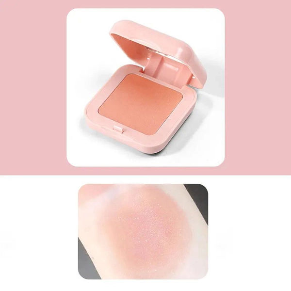 Monochrome Blush Palette Brightening Facial Beauty Make Blusher Long Lasting Blu
