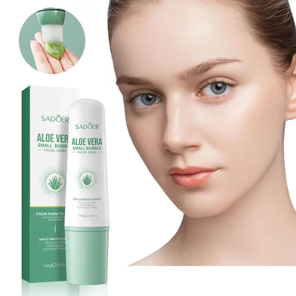 Aloe Vera Bubble Facial Mask - Cleansing & Revitalizing - 100g
