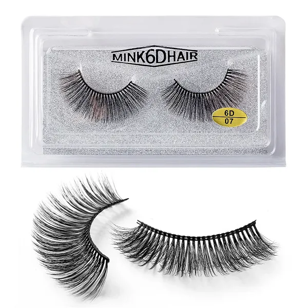 Black Natural Look Full Coverage Fake Eye Lashes