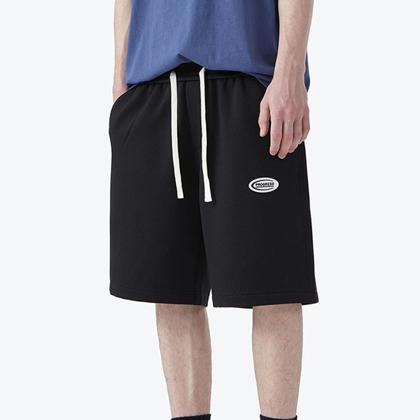 Black Loose Shorts - Men's Summer Casual Quick-Drying Pants with Pockets