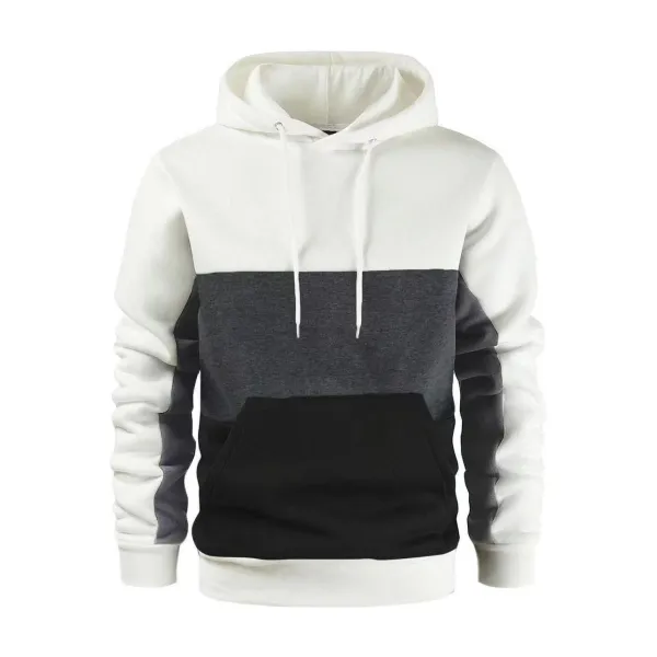 Cozy Autumn/Winter Hoodie - Warm & Stylish with Thick Sleeves & Pockets