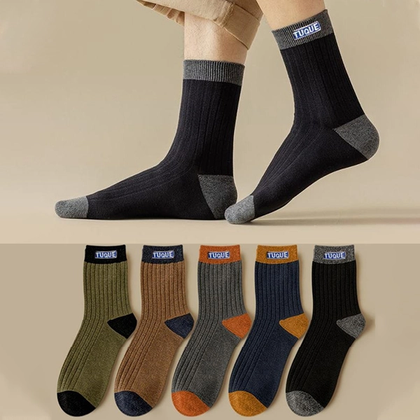 6 Pairs Multi Color Letters Pattern Men Casual Ankle Socks Summer Fashion Breath
