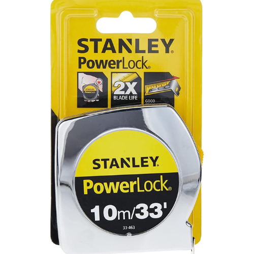 Stanley Power Lock Tape, 10 M, Stht33463-8