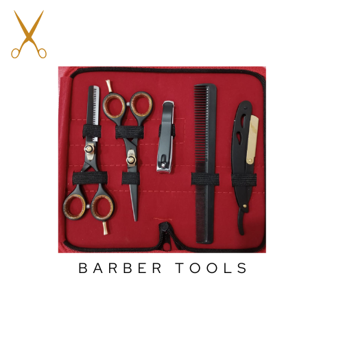 Premium Barber Scissors Tool Set