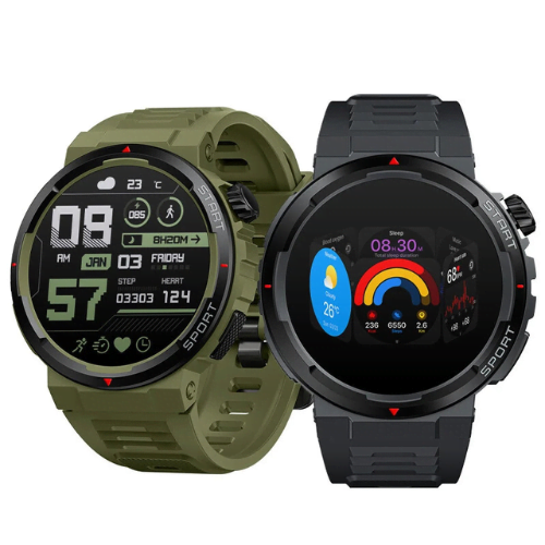 Zeblaze Ares 3 Plus Smart Watch - 1.43" AMOLED, Stainless Steel, IP68