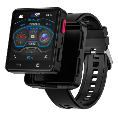 LOKMAT APPLLP 2 MAX Smart Watch - 2.64" HD, 4G Android, Detachable, GPS, Dual Ca