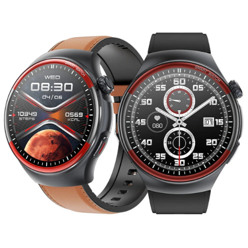 T82 Smart Watch - 1.43" AMOLED, Non-Invasive Glucose, HRV, NFC, Bluetooth Call,