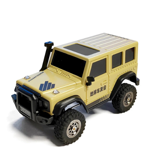 LDARC X43 1/43 2.4G 4WD RC Car Rock Crawler Mini Climbing LED Light Off-Road Veh