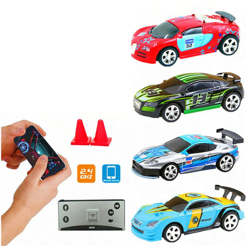1/58 2.4G 4CH Electric Mini RC Car App Controlled Radio Remote Control Mini Raci
