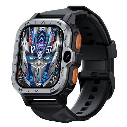 LOKMAT APPLLP 4 MAX Smart Watch - 2.02" HD Screen, 4G Android, GPS, Dual Camera,