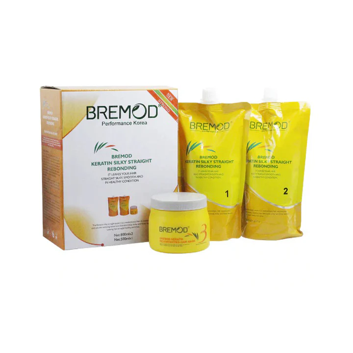 Bremod Keratin Silky Straight Rebonding
