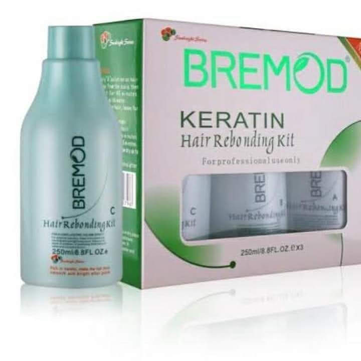 Bremod Keratin Hair Rebonding Kit