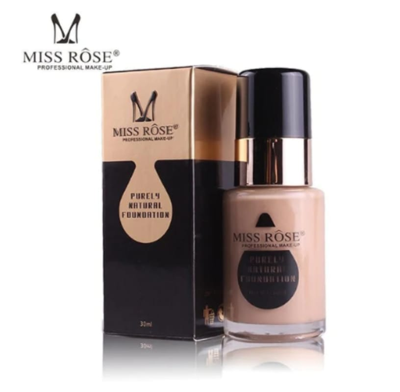 Miss Rose Purely Natural Liquid Foundation
