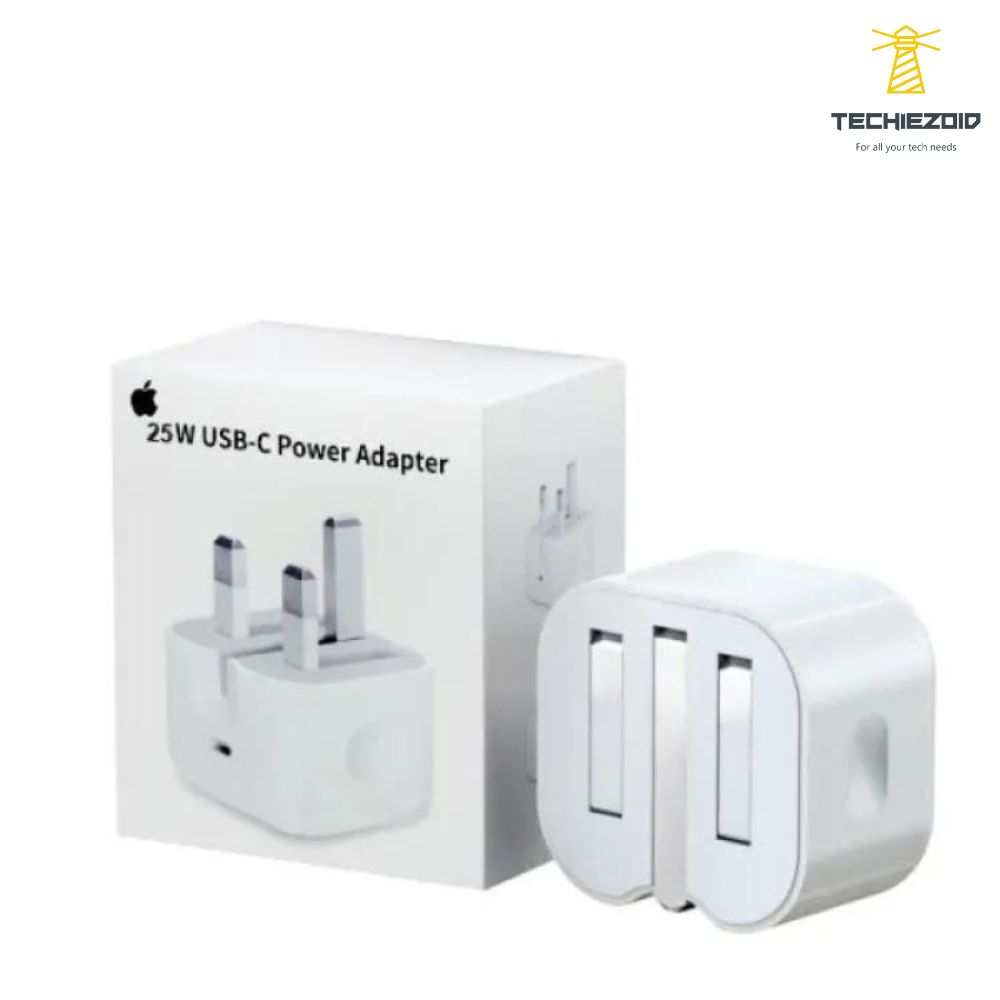25W iphone USB-C PD Adapter charger 3 pin