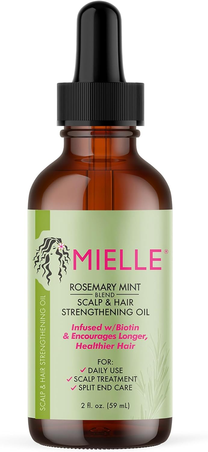 Mielle Organics MIELLE  ROSEMARY MINT  SCALP & HAIR OIL INFUSED W/BIOTIN & ENC