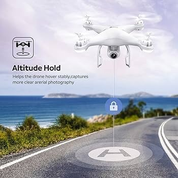 Sky explorer Drone with lcd remote  Camera for Adults HS430 FPV HD 1080P Video