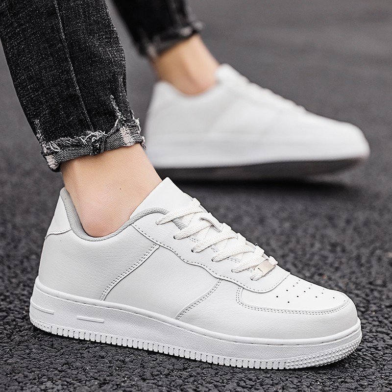 Fashion White Platform Men Casual Shoes
