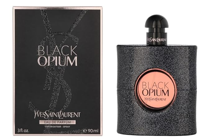 Yves Saint Laurent Eau De Parfum Spray for Women Black Opium 3 Ounce