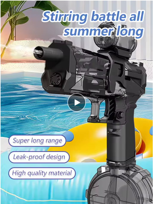 Summer New Water Gun Fully Automatic Continuous Electric Water Gun No Simulated