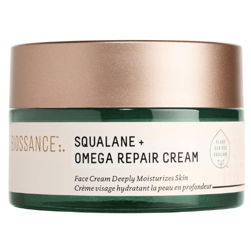 Biossance Squalane + Omega Repair Cream 1.69 Ounces Full Size Face Cream