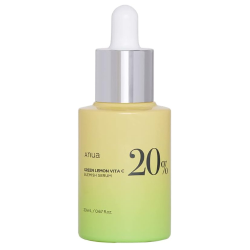Anua Green Lemon Vitamin C Serum with Vitamin E, Hyaluronic & Ferulic Acid 0.67