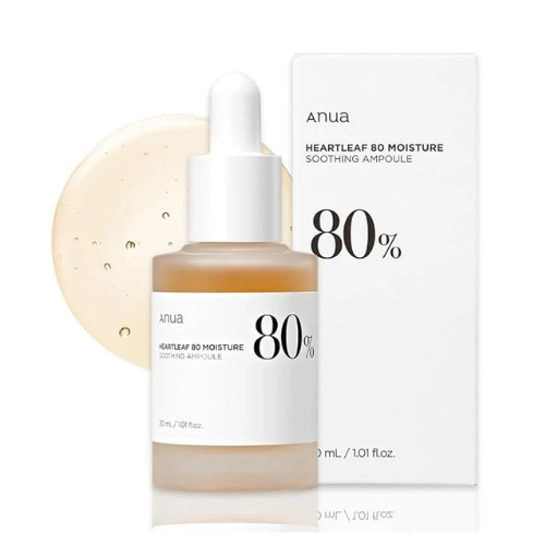 Anua heartleaf 80 soothing ampoule 30ml 1.01fl.oz.