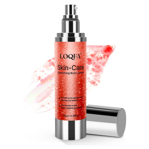 LOQFA B Glossy Smoothing Body Serum for Silky Smooth Skin, Body Serum for Women,