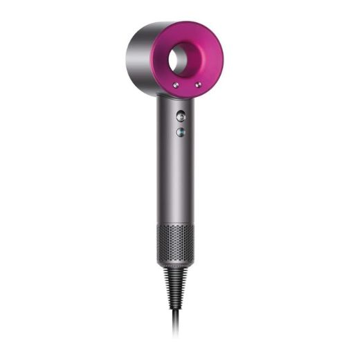 Dyson Supersonic Hair Dryer (Iron/Fuchsia) with New Flyaway Smoother Attachment