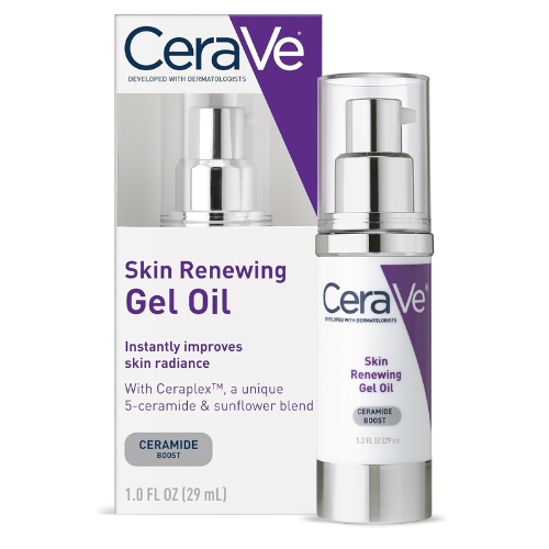 CeraVe Anti Aging Gel Serum for Face to Boost Hydration | With Ceramide Complex,