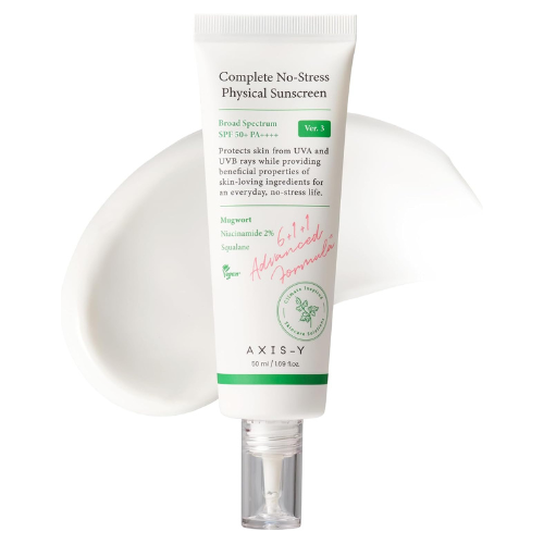 AXIS-Y Axis Y Complete No Stress Physical Sunscreen, White