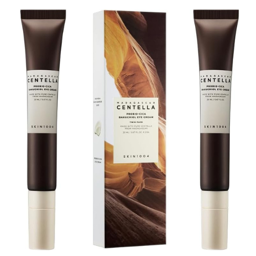 SKIN1004 Madagascar Centella Probio-Cica Bakuchiol Eye Cream Twin Pack (20ml*2)