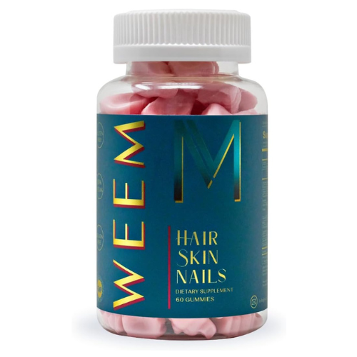 WEEM Biotin Gummies for Hair, Skin and Nails - Vegan Vitamins for Men & Women, S