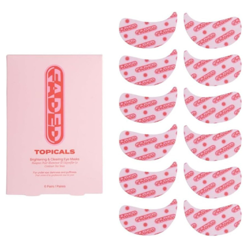 Topicals Faded Brightening Under Eye Masks | Patches to Depuff, Hydrate, Brighte