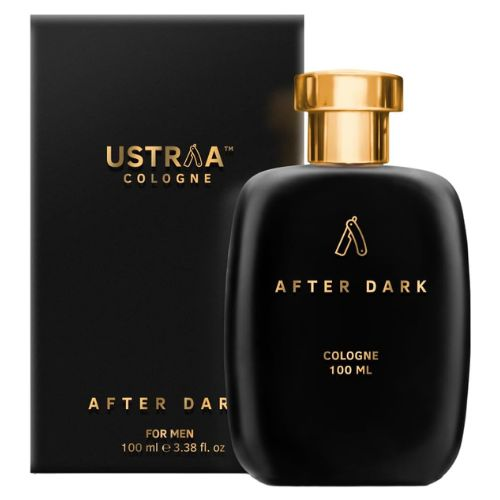 Ustraa After Dark Cologne - 100ml - Perfume for Men Rich with Saffron, Oudh and 