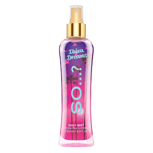 So…? Summer Escapes Ibiza Dreams Body Mist for Women – Luxuriously Long-Lasting 