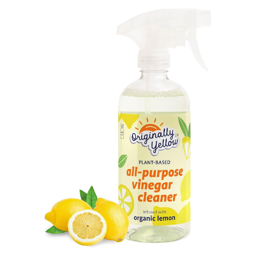 Originally Yellow All-Purpose Distilled Vinegar Spray Living Room, Bathroom, & K