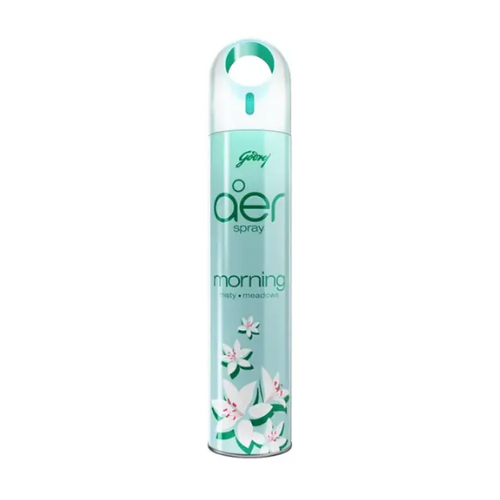 Godrej Aer Spray Home & Office Air Freshener – Morning Misty Meadows, 300ml     