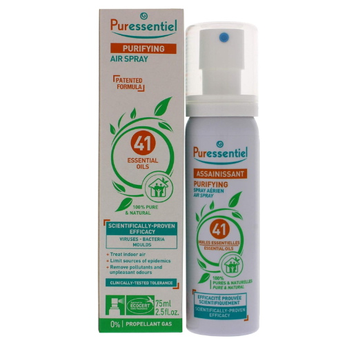 Puressentiel Purifying Air Spray 75 ml - Patented Formula - Air & Surfaces - 100