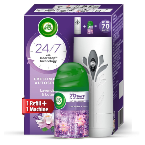 Air Wick Freshmatic 'Scents of India' Air-freshner Complete Kit [Machine + Hills