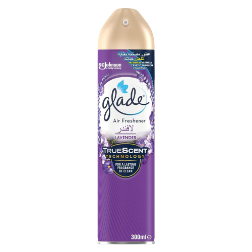 Glade Aerosol Lavender Air Freshener, Refresh Every Room In Your Home, 300ml