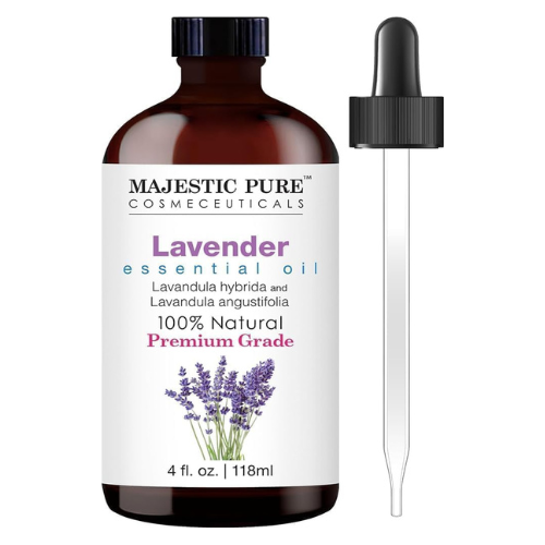 MAJESTIC PURE Lavender Essential Oil - Huge 118 ml with Glass Dropper | 100% Pur