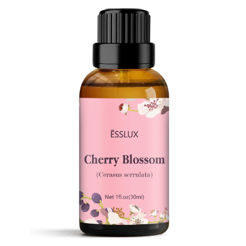 ESSLUX Cherry Blossom Essential Oil, ESSLUX Aromatherapy Oils for Diffuser, Mass