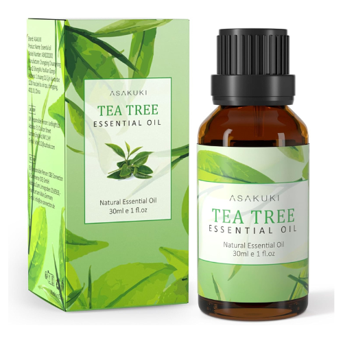 ASAKUKI Tea Tree Essential Oils 30ml, 100% Natural Therapeutic Grade, Aromathera
