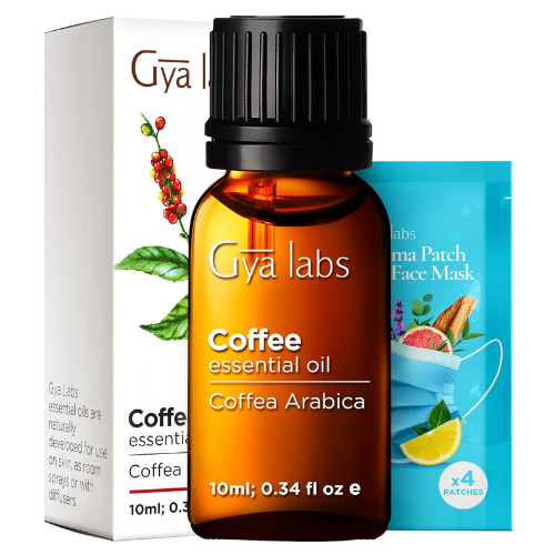 Gya Labs Coffee Essential Oil for Diffusers - 0.34 Fl Oz - 100% Pure Natural Cof